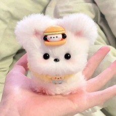 可愛扭扭棒小狗手工DIY材料包 毛絨羊毛玩偶, 1個, （材料包+教程）款式二