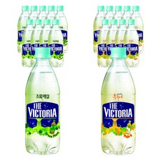 웅진 더 빅토리아 탄산음료 2종 세트(초록매실+내사랑유자C), 20개, 500ml