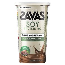 meiji 明治 Soy Protein100大豆蛋白粉 可可口味, 1罐, 224g