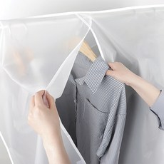 생활공유 행거 옷 의류 옷걸이 커버 보관 부직포 가리개 가림막, 1개입, 1개