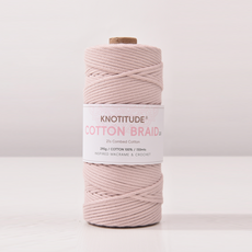 2.0mm 150m 순면 고급 우동실 마크라메실 네트백 스트링 뜨개실, 12-Dust-Peach