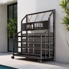 商用雨伞收纳架酒店大堂教室门口放伞架沥水架桶放置学校公司铁艺, 如圖, 1個