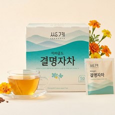 [쌍계명차] 마리골드 결명자차 50티백, 1개, .