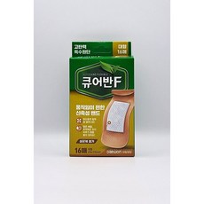 대원제약 큐어반F 대형 16매 고탄력밴드, 1개, 16