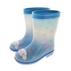Sanrio 三麗鷗 大耳狗角色標誌兒童雨鞋閃亮珍珠亮片設計