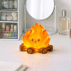 LED 불멍 무드등 모닥불 벽난로 장작 조명 수유등 취침등 수면등 독서등 인테리어 조명, 꼬마 모닥불 무드등 (혼합색상)