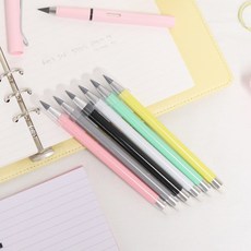 깎지 않는 무한 연필 연필형 6개 세트