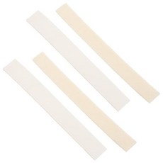 4개 세트 플루트 클라리넷 색소폰 펠트 패드 셀프 접착 소음 차단 연습용 뮤트 오래 지속되는 악기