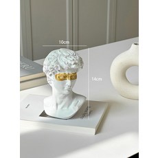 미니 소품 악세사리 타자 달력 흔들말 가림막 시계, 1개, 다비드 수지