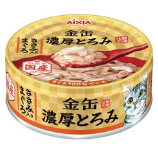 DuoMaoMao 愛喜雅 金罐濃厚貓罐 貓副食罐, 1個, 4號-鮪魚+雞肉