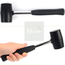 하이하루 고무망치 300g 소형 캠핑망치
