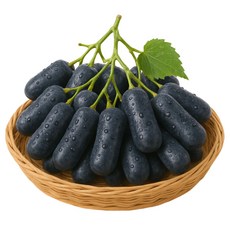 [재구매율1위] 초고당도 블랙사파이어 포도 씨없는 가지포도 선별 특품 디아머스, 1개, 500g