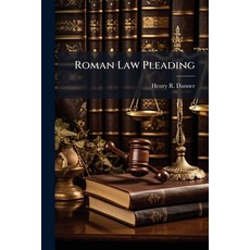 (영문도서)Roman Law Pleading Paperback, Hutson Street Press, English, 9781023814379