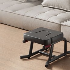 거꾸리 꺼꾸리 물구나무서기 의자 체어 필라테스 보조 요가 운동 기구, 블랙