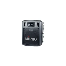MIPRO MA-300D 5.8G雙頻道迷你無線擴音機, 黑色, 1套, MA-300D主機+3號電池無線發射器*2+領夾式麥克風*1+頭戴式麥克風*1