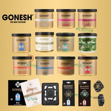 GONESH 車香罐 空氣芳香膠 冷氣出風口 車用芳香劑 迷你精油芳香用品 海洋 白麝香, 1個, 車香罐78g 椰子香