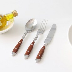 카모메키친 오스테리아 디너 커트러리 스푼, 브라운, 1개