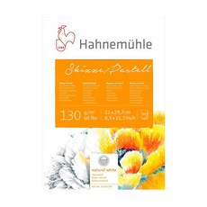 스케치/파스텔 130 G/M2 블록 탐 A4 30 Fls Hahnemuehle, HAHNEMUHLE 스케치/파스텔 130 G/M2, 블