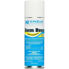 킨주아 환경 세균 보스 강력 냄새 제거제 빠른 작용 세정 및 탈취 분무기 곰팡이 폭탄 조절용 신선한 향기 1 000 입방피트까지 커버 6온스, 6 온스 (1개 묶음)