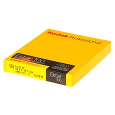 Kodak 컬러 네거티브 필름 프로페셔널용 엑터 100 4X5(10장들이) 1587484