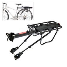 單車玩家 自行車快拆後貨架 載重50kg穩固鋁合金後車架, 全快拆後貨架, 1個