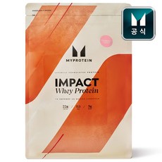 마이프로틴 임팩트 웨이 프로틴 딸기크림향 WPC 포대유청 농축유청 단백질, 1개, 1kg 1개, 1kg