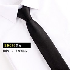 HION 韓風窄版拉鍊領帶