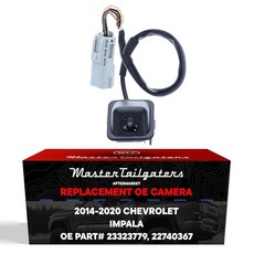 Master Tailgaters 쉐보레 임팔라 (2014-2020) 임팔라 에코 (2014) 백업 카메라 OE 부품 번호 23323779 22740367 교체용, Master Tailgaters 쉐보레 임팔라 (201