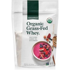 내추럴 포스 그래스페드 웨이 프로틴 무맛 분리유청단백질, 1개, 454g