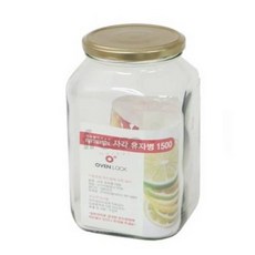프레소 유자병 1500ml 고급유리병