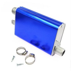 무시동 히터 스텐배기 머플러 소음기 베바스토 호환, 무시동 히터 스텐배기 머플러 소음기 프리미엄 - 블루