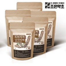 국산 볶은 도라지 도라지차 티백 1g x 100티백 대용량 x 5, 100개입