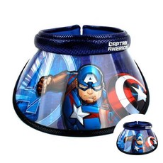 캡틴아메리카 남아 키즈썬캡 블루 햇빛모자