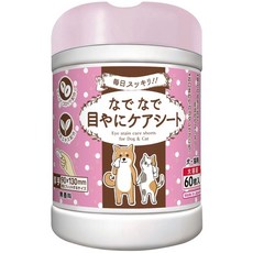 本田洋行 狗狗貓貓眼部護理清潔濕巾, 60枚入
