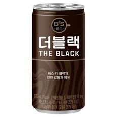 대일에프앤비 비스 더블랙 175ml x 90캔 캔커피 음료수, 90개