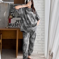 Mint Winnie 女式老鷹水印花衛衣套裝慢跑褲上下套裝短袖T恤衛衣套裝運動裝