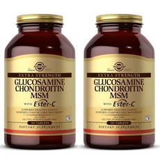 솔가 엑스트라 스트렝스 글루코사민 콘드로이틴 MSM 타블렛, 180정, 2개
