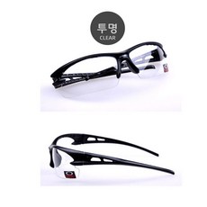 보안경 외출 안경 안전 바이크 배달 KC 고글 안경, 블랙, 1개