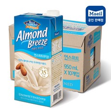 블루다이아몬드 아몬드 브리즈 언스위트, 950ml, 5개