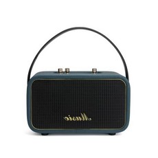 무선 레트로 블루투스 클래식 스피커 MUSIC 휴대용, 마이크없이, 브릭레드