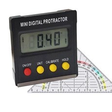 360도 디지털 각도계 정밀 측정기 수평기 경사계