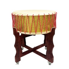 한마음 국악사 반짝이 대북 큰북, 45도다이(받침대), 1개