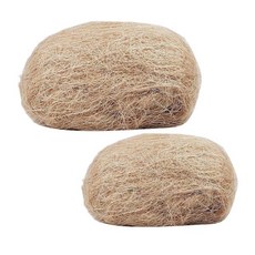 천연 황마 실크 야외 화재 불타는 드릴링 나무 플린트 매치 오일 실크 빨판 새 둥지 수제 케이지 야외 실내, 02 L