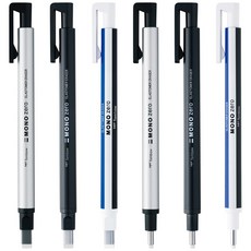 톰보 노크식 모노지우개 제로 라운드 스퀘어드, 라운드블랙