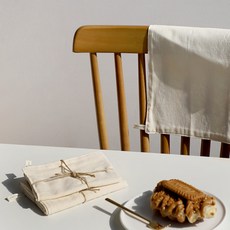 룬 2겹 국산 강화 소창 행주 친환경 무형광 무표백 키친크로스 2size 택1 가전덮개 핸드타올, 중, 1개