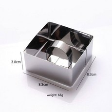 longny 하트김밥틀 삼각김밥틀 도시락 소풍 주먹밥, 1개, 정사각형