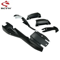 플라스틱 자동차 쉘 바디 세트 1/5 HP호환I ROFUN BAHA King Motor 5B SS RC 부품, 03 Black