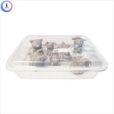 이야코 유토 보관 통 투명정리함 투명보관통, 상세페이지 참조