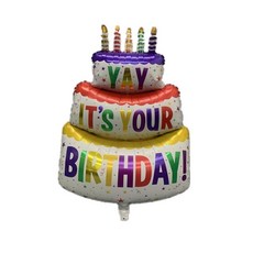 3단생일케이크 풍선 홈파티용 홈데코 집꾸미기, 1개, 3단생일케이크(084)