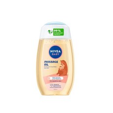 NIVEA 니베아 베이비 저자극 케어 마사지 오일 200ml, 1개